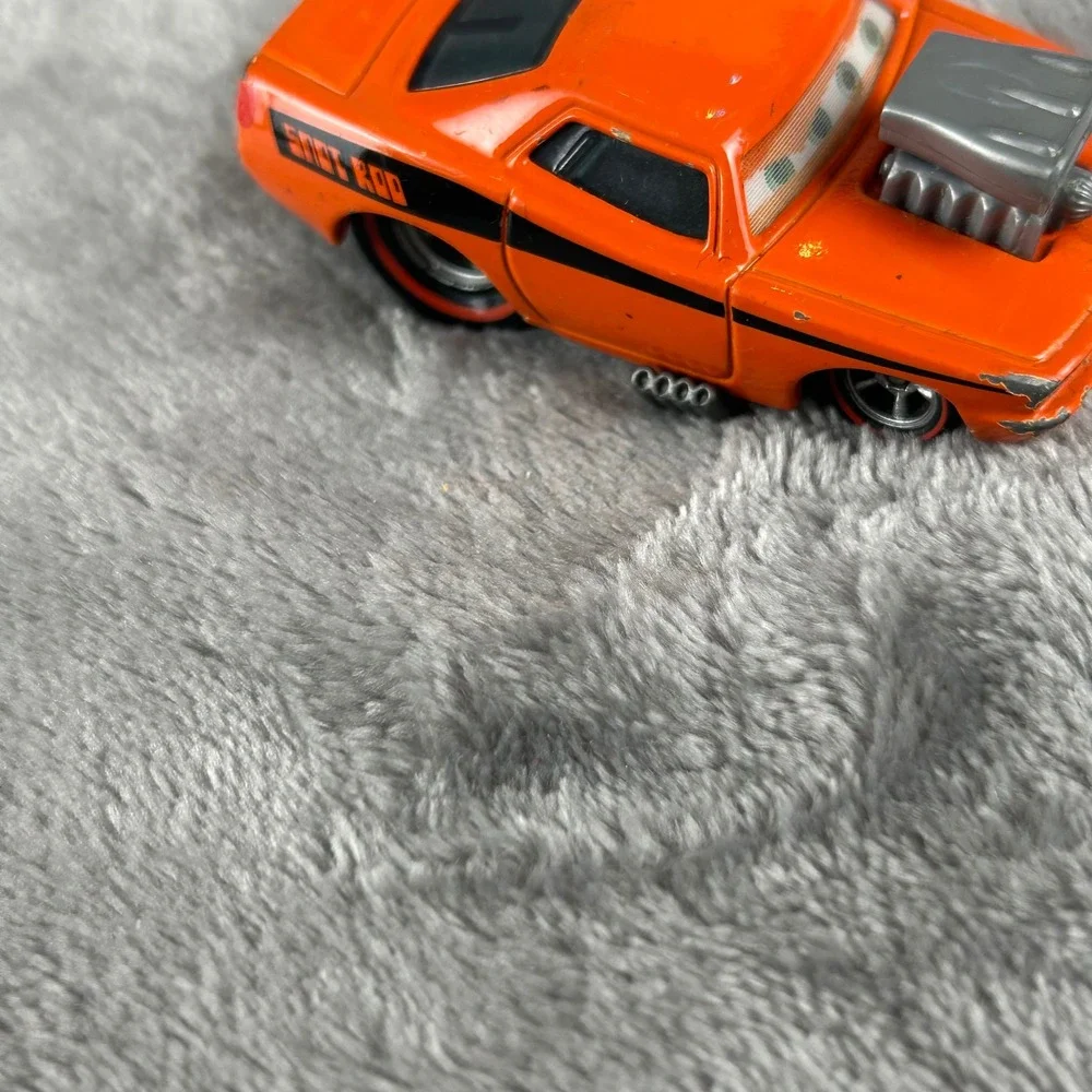 Disney Pixar Cars Snot Rod Orange Diecast Toy Muscle Car Loose